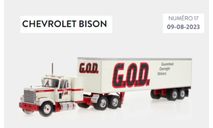 CHEVROLET BISON   тягач + прицеп - #20 IXO 1/43, масштабная модель, scale43, IXO грузовики (серии TRU)