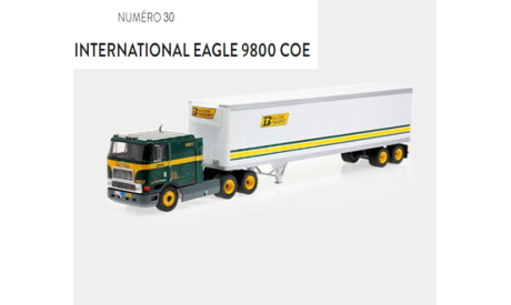INTERNATIONAL EAGLE 9800 COE тягач + прицеп - #28 IXO 1/43, масштабная модель, scale43, IXO грузовики (серии TRU), International Harvester