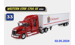 Western Star 5700 XE  тягач +  прицеп - #33 IXO 1/43