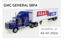 GMC GENERAL SBFA   тягач + прицеп - #37 IXO 1/43, масштабная модель, IXO грузовики (серии TRU), scale43
