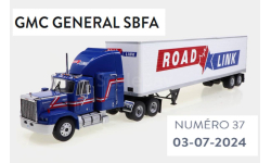 GMC GENERAL SBFA   тягач + прицеп - #37 IXO 1/43