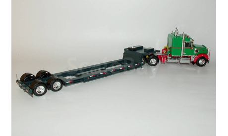 FREIGHTLINER CORONADO тягач + трал- #40 IXO 1/43, масштабная модель, scale43, IXO грузовики (серии TRU)