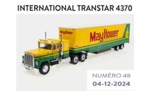 INTERNATIONAL TRANSTAR 4370 ’MayFlower’ тягач + прицеп #48 IXO 1/43, масштабная модель, scale43, IXO грузовики (серии TRU), International Harvester