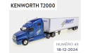 KENWORTH T2000 ’Swift’ тягач + прицеп #49 IXO 1/43, масштабная модель, scale43, IXO грузовики (серии TRU)