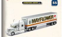 International Lonestar  Mayflower Canada тягач + прицеп #55 IXO, масштабная модель, 1:43, 1/43, IXO грузовики (серии TRU), International Harvester