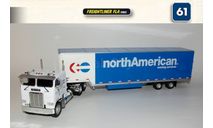 Freightliner FLA northAmerican (1985)  тягач + прицеп #61 IXO 1/43, масштабная модель, IXO грузовики (серии TRU), scale43
