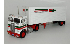FREIGHTLINER COE (1966) тягач + прицеп фургон - #77 IXO 1/43
