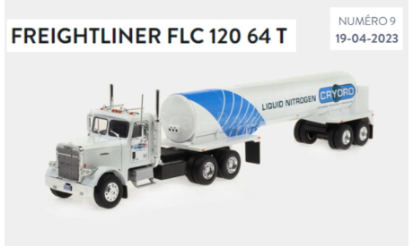 FREIGHTLINER FLC 120 ’Terminator’ тягач+прицеп бочка - #9 IXO 1/43, масштабная модель, scale43, IXO грузовики (серии TRU)