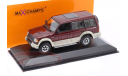 Mitsubishi Pajero 2800 TDI 1991 (КРАСНЫЙ) - Minichamps  1/43, масштабная модель, scale43