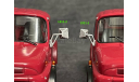 Зеркало боковое для моделей грузовиков  1/43, запчасти для масштабных моделей, Mercedes-Benz, 1:43