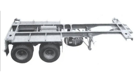 kit Полуприцеп (прицеп) контейнеровоз HLS-200 (ГДР)  - 1/43, масштабная модель, scale43, IXO грузовики (серии TRU), ЗИЛ