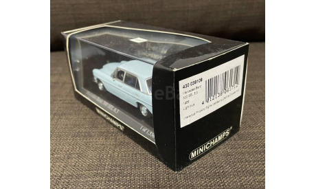 SALE!!! Mercedes 300 SEL 6.3 (W108/109) голубой -  Minichamps  1/43, масштабная модель, Mercedes-Benz, scale43