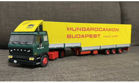 ТЯГАЧ RABA F22  ’HUNGAROCAMION’ -   1:43, масштабная модель, eM, scale43