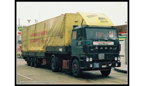 ТЯГАЧ RABA F22  ’HUNGAROCAMION’ -   1:43, масштабная модель, eM, scale43
