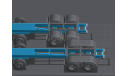 КРЫЛЬЯ (крыло) на задние оси (ось) грузовика - 1/43, запчасти для масштабных моделей, IXO грузовики (серии TRU), scale43