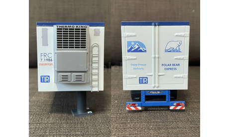Полуприцеп рефрижератор (прицеп) POLAR BEAR EXPRESS - 1/43 IXO, масштабная модель, IXO грузовики (серии TRU), Mercedes-Benz, scale43