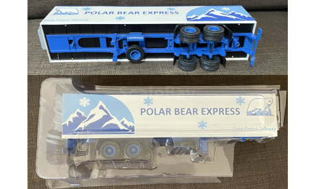 Полуприцеп рефрижератор (прицеп) POLAR BEAR EXPRESS - 1/43 IXO, масштабная модель, IXO грузовики (серии TRU), Mercedes-Benz, scale43