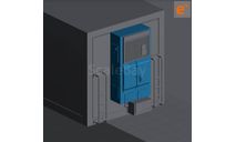 Рефрижератор, кондиционер THERMO KING (кит или собранный)- 1/43, запчасти для масштабных моделей, Mercedes-Benz, scale43