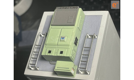 Рефрижератор, кондиционер THERMO KING  (кит или собранный)-  1/43, запчасти для масштабных моделей, Mercedes-Benz, scale43
