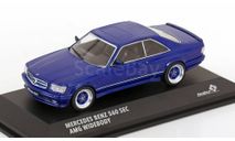 SALE !!! Mercedes 560 SEC AMG W126 (синий)- SOLIDO 1/43, масштабная модель, Mercedes-Benz, scale43
