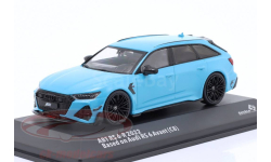 SALE !!! Audi RS6-R Abt 2022 (голубой)- SOLIDO  1/43