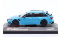 SALE !!! Audi RS6-R Abt 2022 (голубой)- SOLIDO  1/43, масштабная модель, scale43