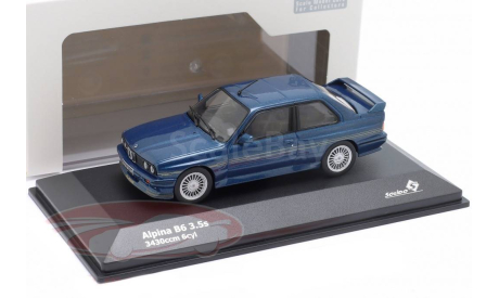 BMW Alpina B6 3.5S (E30) 1989 (синий)- SOLIDO  1/43, масштабная модель, scale43