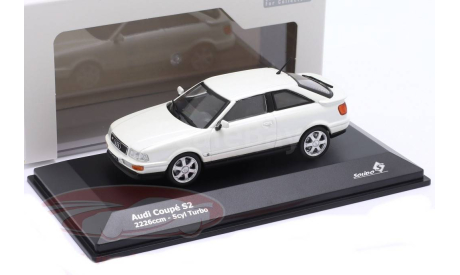 Audi S2 Coupe 1992 (белый)- SOLIDO  1/43, масштабная модель, scale43