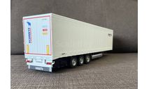 Полуприцеп (прицеп) Schmitz  (три оси, белый)  -  IXO/Altaya 1/43, масштабная модель, 1:43, IXO грузовики (серии TRU), Mercedes-Benz