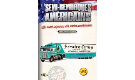 KENWORTH K100 AERODYNE  1980 - IXO 1/43, масштабная модель, scale43, IXO грузовики (серии TRU)