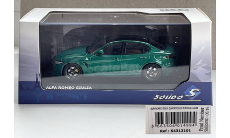 Alfa Romeo Giulia  1/43 SOLIDO, масштабная модель, scale43