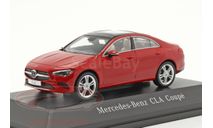 SALE !!! Mercedes CLA Coupe (C118) 2019 красный - Spark 1/43, масштабная модель, Herpa, Mercedes-Benz, scale43