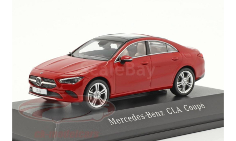 SALE !!! Mercedes CLA Coupe (C118) 2019 красный - Spark 1/43, масштабная модель, Herpa, Mercedes-Benz, scale43