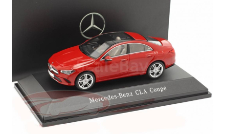 SALE !!! Mercedes  CLA Coupe (C118)  2019 красный - Spark 1/43, масштабная модель, scale43, Mercedes-Benz