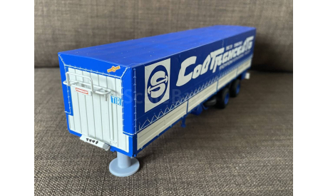 прицеп (полуприцеп) Fruehauf СОВТРАНСАВТО доработка!!!  1:43, масштабная модель, Start Scale Models (SSM), scale43, Volvo