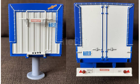 прицеп (полуприцеп) Fruehauf СОВТРАНСАВТО доработка!!!  1:43, масштабная модель, Start Scale Models (SSM), scale43, Volvo
