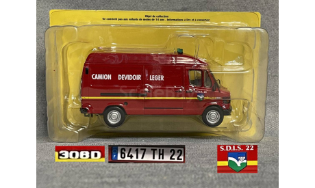 SALE!!! Mercedes 308D (T1) пожарный -- IXO  1/43, масштабная модель, scale43, IXO Road (серии MOC, CLC), Mercedes-Benz