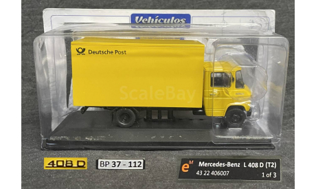 SALE!!! Mercedes T2  408 D  ’DEUTSCHE POST’  IXO  1/43, масштабная модель, scale43, IXO Road (серии MOC, CLC), Mercedes-Benz