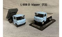 Mercedes L 608 D (T2 kipper) - IXO 1/43, масштабная модель, 1:43, IXO/Altaya, Mercedes-Benz