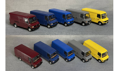 SALE!!! Mercedes 709 D DBP IXO  1/43 (конверсия), масштабная модель, scale43, IXO Road (серии MOC, CLC), Mercedes-Benz