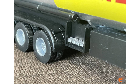 Полуприцеп цистерна (прицеп бочка) 3 оси ’SHELL’ - 1/43, масштабная модель, еМ, Ford, scale43