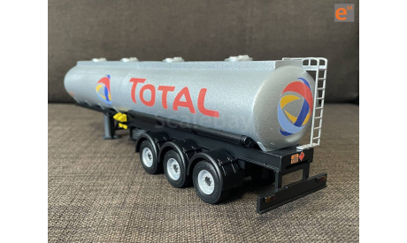 Полуприцеп цистерна (прицеп бочка) 3 оси ’TOTAL’ - 1/43, масштабная модель, scale43, еМ, Iveco