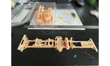 kit Полуприцеп (прицеп) контейнеровоз Trailor Совтрансавто, масштабная модель, scale43, IXO грузовики (серии TRU), Mercedes-Benz