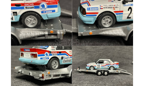 ПРИЦЕП 1:43 (КИТ для самостоятельной сборки), масштабная модель, Hand Made 3D, eM, scale43