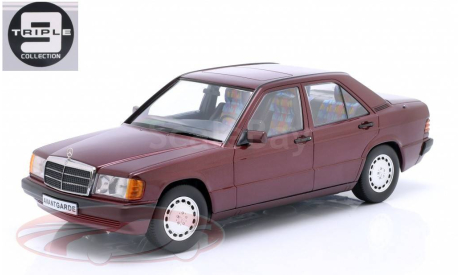 SALE !!!  1/18 Mercedes 190E 1.8 Avantgarde (W201) 1993 КРАСНЫЙ, масштабная модель, Mercedes-Benz, Triple9, scale18