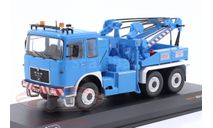 Man F8 Truck 1982 Abschleppwagen (эвакуатор голубой)  -  IXO, масштабная модель, IXO Road (серии MOC, CLC), scale43