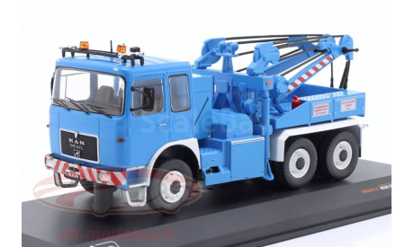 Man F8 Truck 1982 Abschleppwagen (эвакуатор голубой)  -  IXO, масштабная модель, IXO Road (серии MOC, CLC), scale43