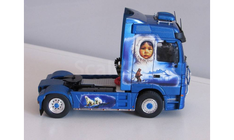Mercedes Actros MP1 - TUNING TRUCK COLLECTION #10 IXO 1/43, масштабная модель, IXO грузовики (серии TRU), Mercedes-Benz, scale43