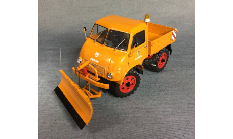 1/18  Unimog 401 (Вестфалия, коммунальный) - Schuco 1/18, масштабная модель, 1:18, Mercedes-Benz