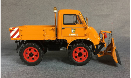 1/18  Unimog 401 (Вестфалия, коммунальный) - Schuco 1/18, масштабная модель, 1:18, Mercedes-Benz